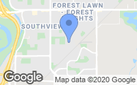Map of Braeside, AB