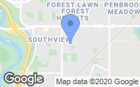 Map of Braeside, AB