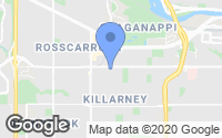 Map of Braeside, AB