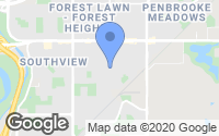 Map of Braeside, AB